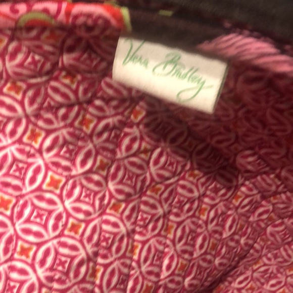 Vera Bradley Laptop/Multi Purpose Bag, Large & Front Pocket,Brown Floral - Picture 7 of 10